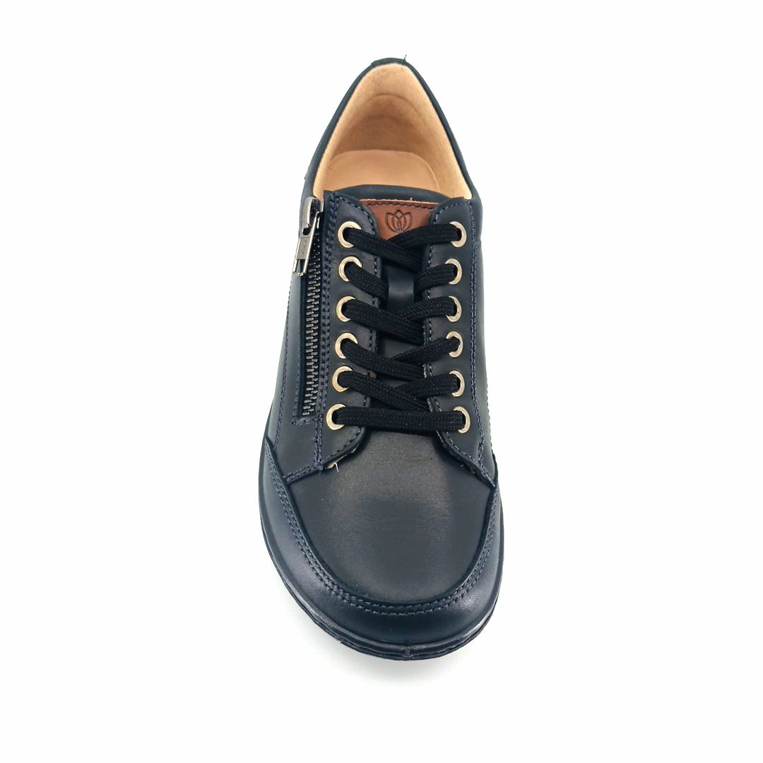 Laura Azana 28103 (μαύρο δέρμα) γυναικεία sneakers