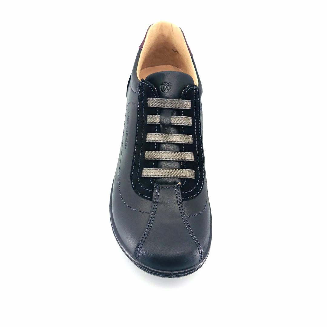 Laura Azana 28101 (μαύρο δέρμα) γυναικεία sneakers