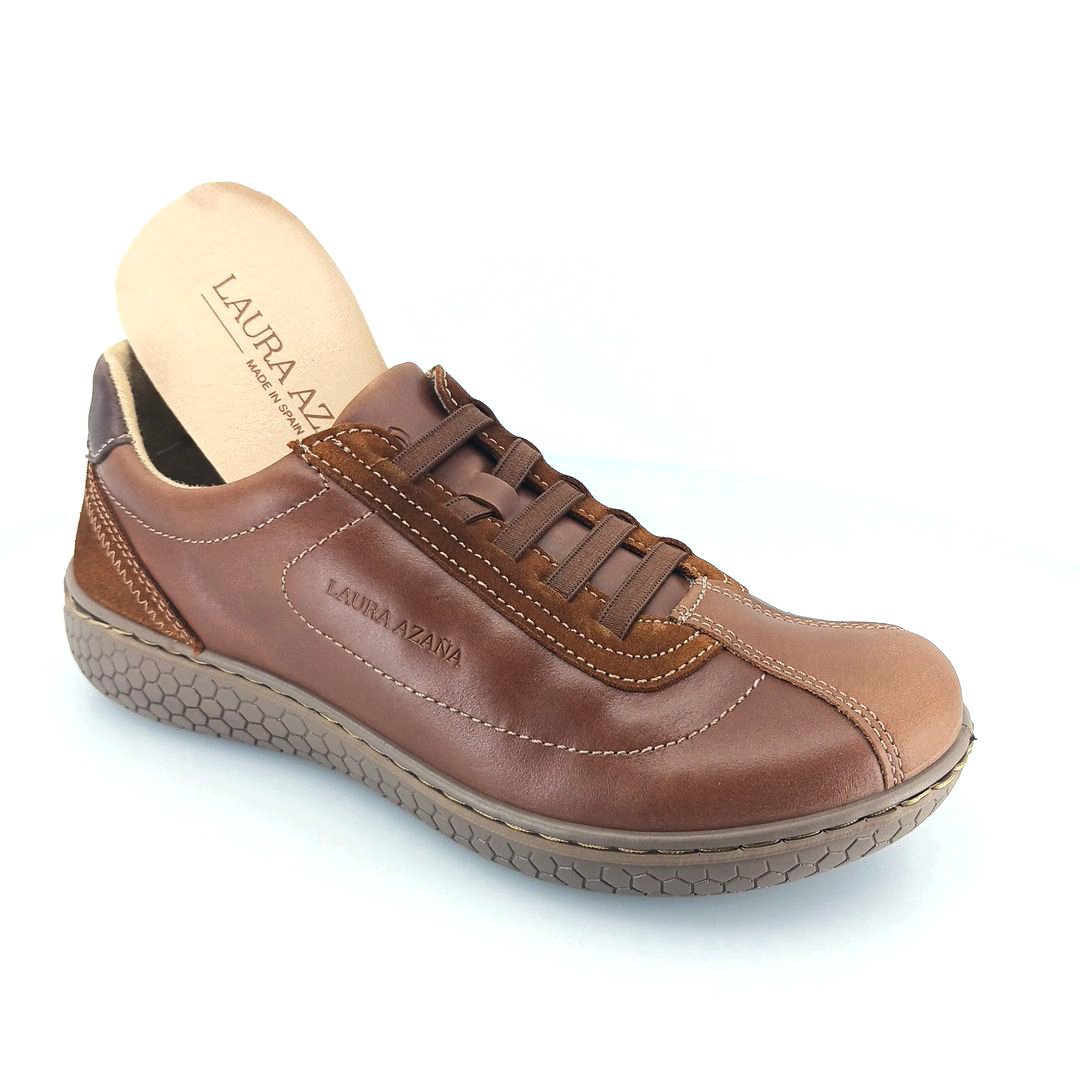 Laura Azana 28101 (ταμπά δέρμα) γυναικεία sneakers