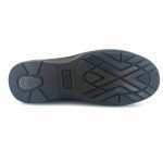 Luisetti 32400 (μαύρο δέρμα nubuck) ανδρικά slip-on