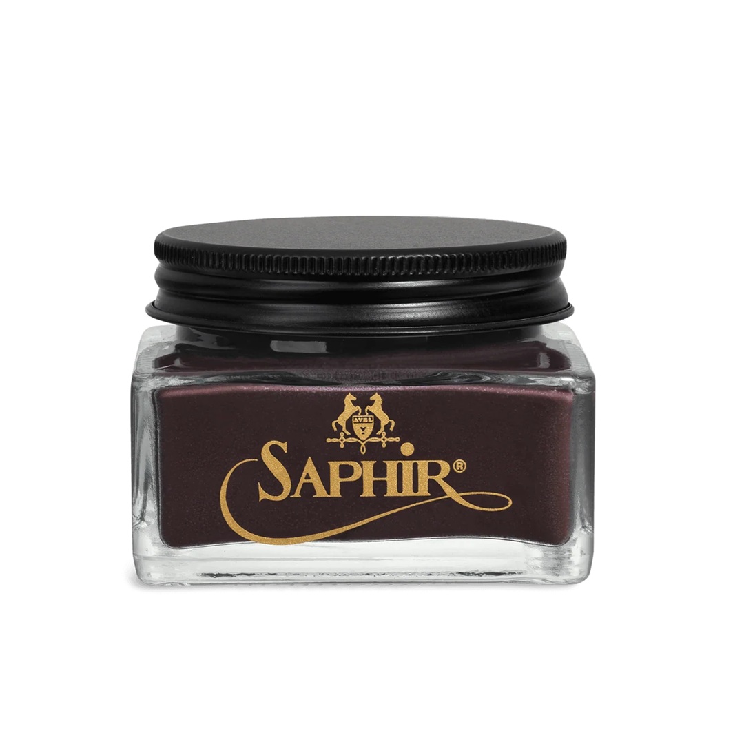 saphir-MdO-cordovan-cordovan-71 Saphir Médaille d’Or, Cordovan Leather Cream, 75ml (cordovan 71) - βαφή υποδημάτων
