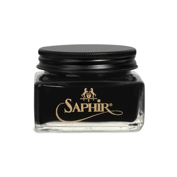 Saphir Médaille d’Or, Oiled Leather Cream, 75ml (μαύρο 01) - βαφή υποδημάτων