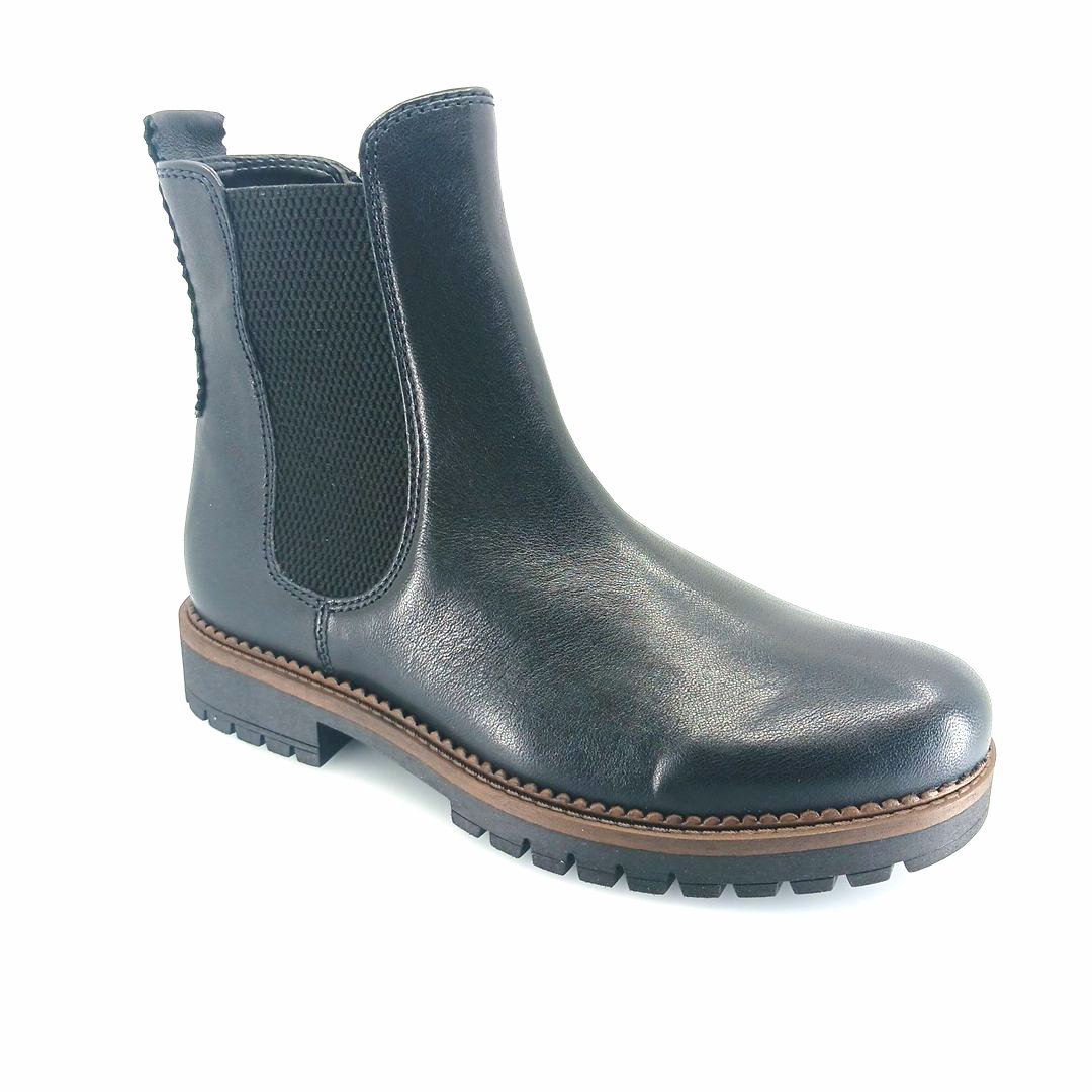 gabor-72.721.57-black-01 Gabor 72.721.57 chelsea boots (μαύρο δέρμα)