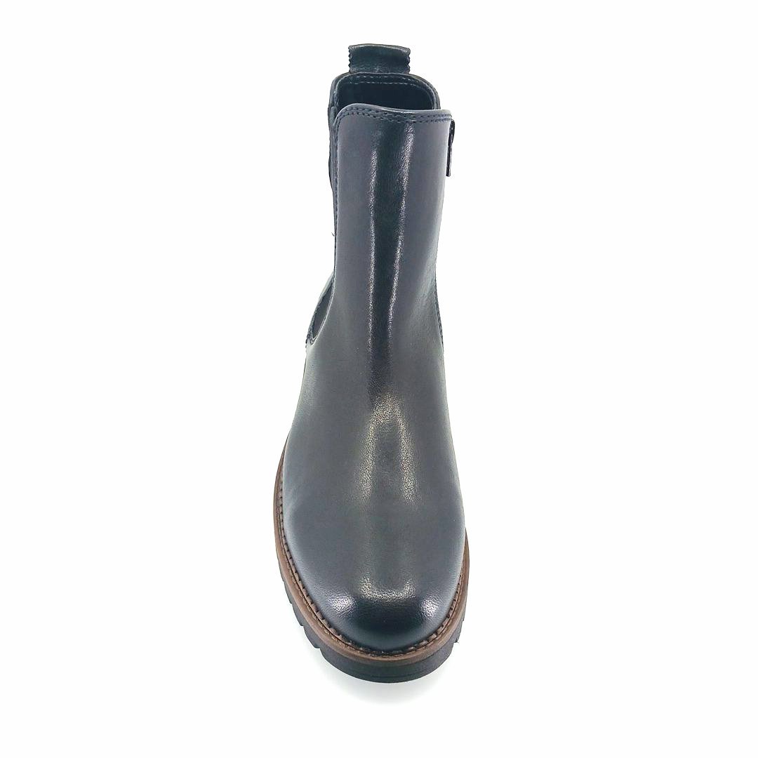 Gabor 72.721.57 chelsea boots (μαύρο δέρμα)