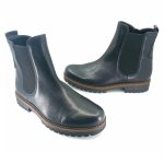 Gabor 72.721.57 chelsea boots (μαύρο δέρμα)