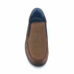 Luisetti 32400 (καφέ δέρμα nubuck) ανδρικά slip-on