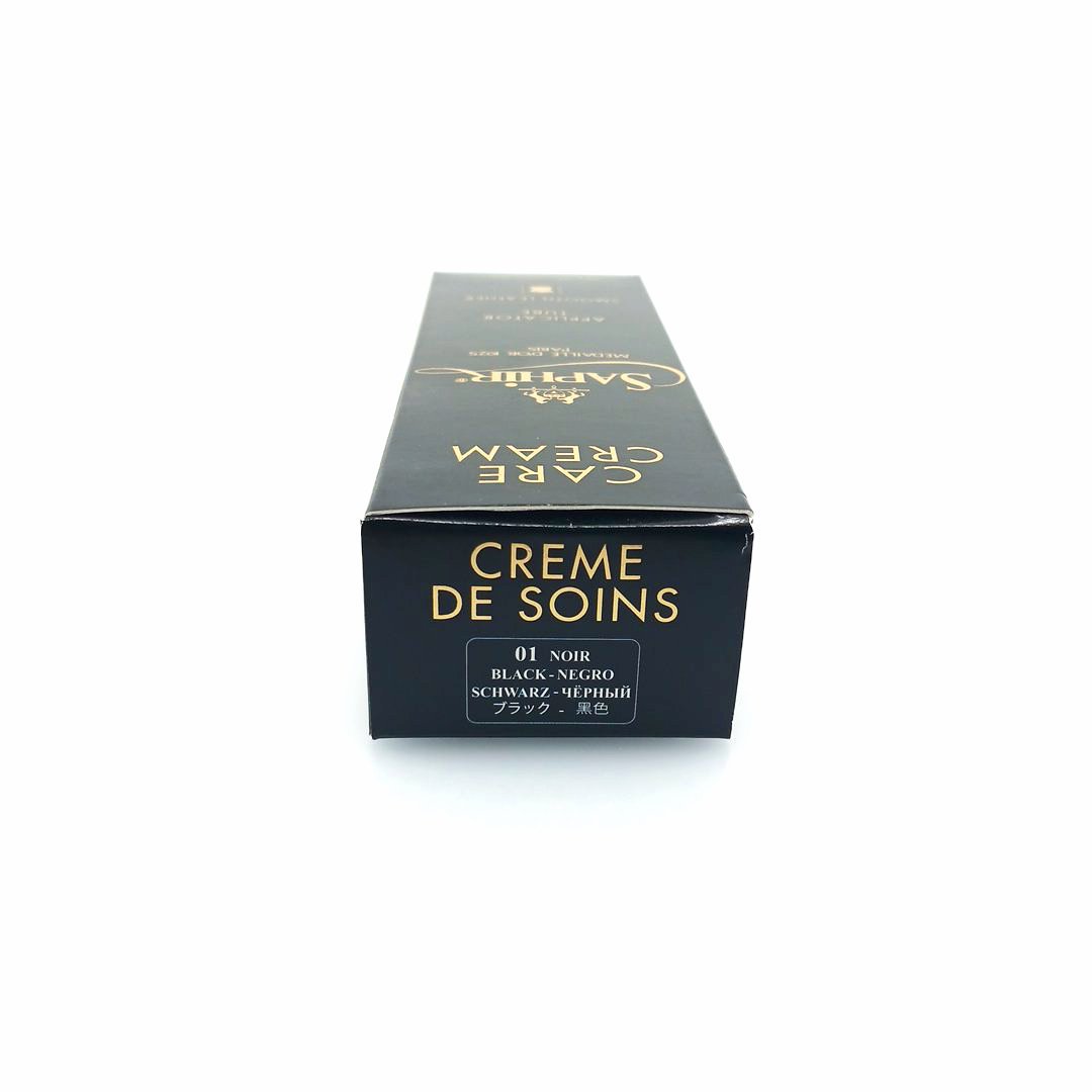 Saphir Médaille d’Or, Creme de Soins 75ml (μαύρο 01) - βαφή υποδημάτων