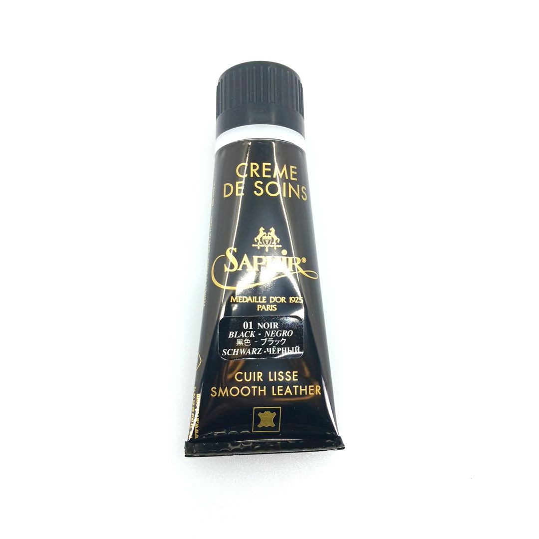 Saphir Médaille d’Or, Creme de Soins 75ml (μαύρο 01) - βαφή υποδημάτων
