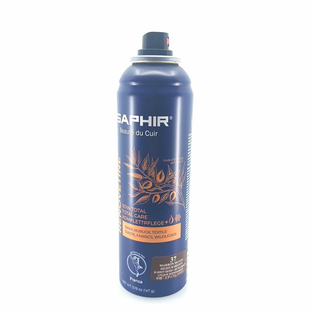 Saphir Renovétine 200 ml (medium brown) - βαφή για suede & nubuk δέρματα