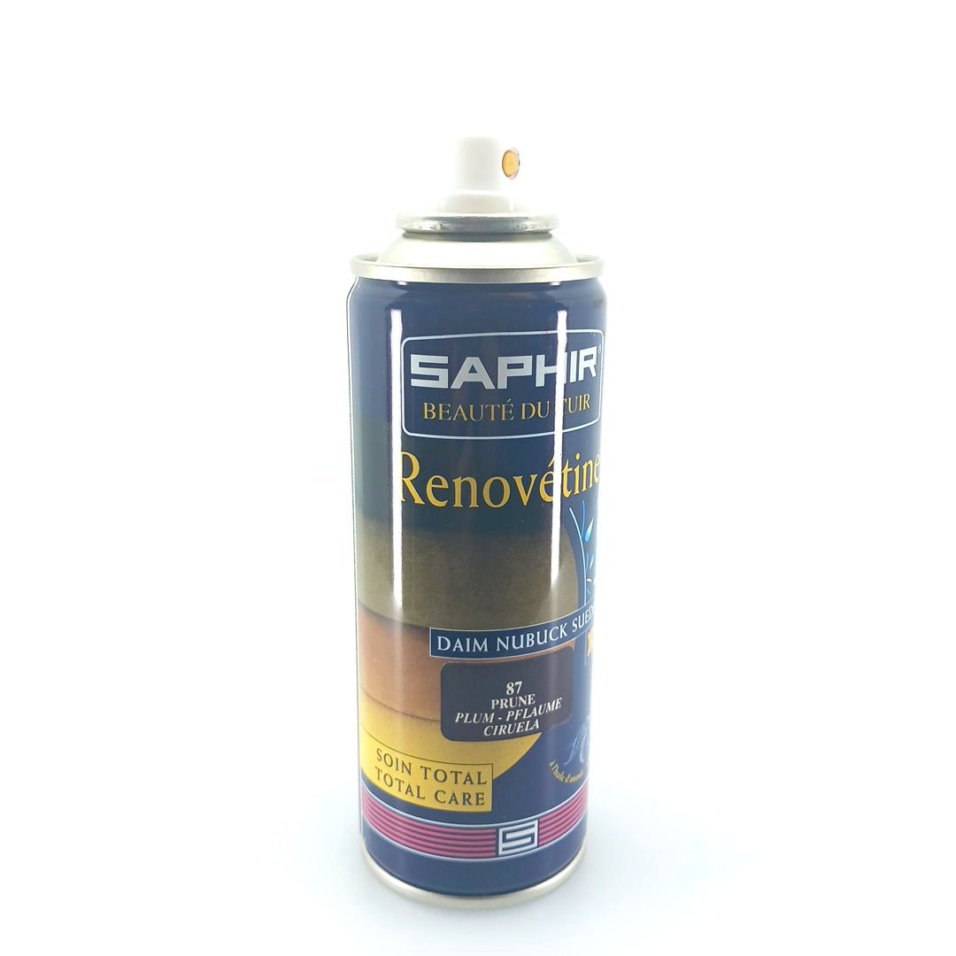 Saphir Renovétine 200 ml (plum) - βαφή για suede & nubuk δέρματα