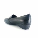 Boxer 53064 (μαύρο δέρμα) γυναικεία slip-on