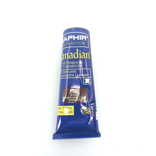 Saphir Canadian, 75ml (mahogany 09), βαφή και ανανέωση δερμάτος