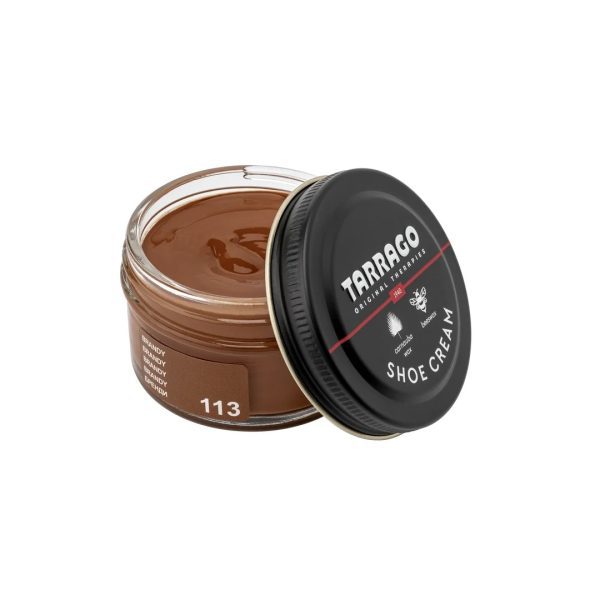 Tarrago shoe cream 50 ml (colour: brandy 113) - βαφή υποδημάτων