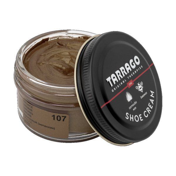 Tarrago shoe cream 50 ml (colour: bronze 107) - βαφή υποδημάτων