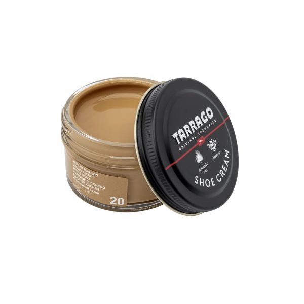 Tarrago shoe cream 50 ml (coulor: brown sugar 20) - βαφή υποδημάτων