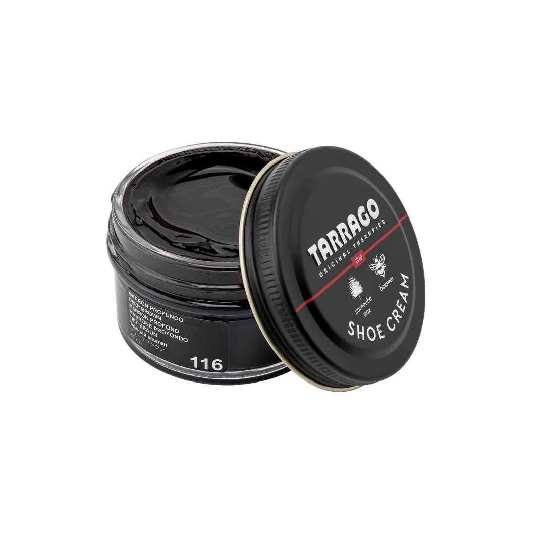 tarrago-shoe-cream-deep-brown-116-1 Tarrago shoe cream 50 ml (coulor: deep brown 116) - βαφή υποδημάτων