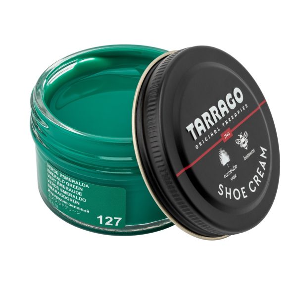 Tarrago shoe cream 50 ml (coulor: emerland green 127) - βαφή υποδημάτων