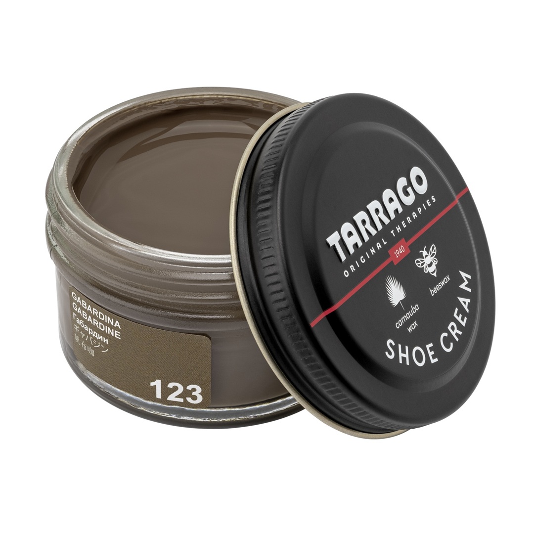 tarrago-shoe-cream-gabardine-123-1 Tarrago shoe cream 50 ml (coulor: gabardine 123) - βαφή υποδημάτων