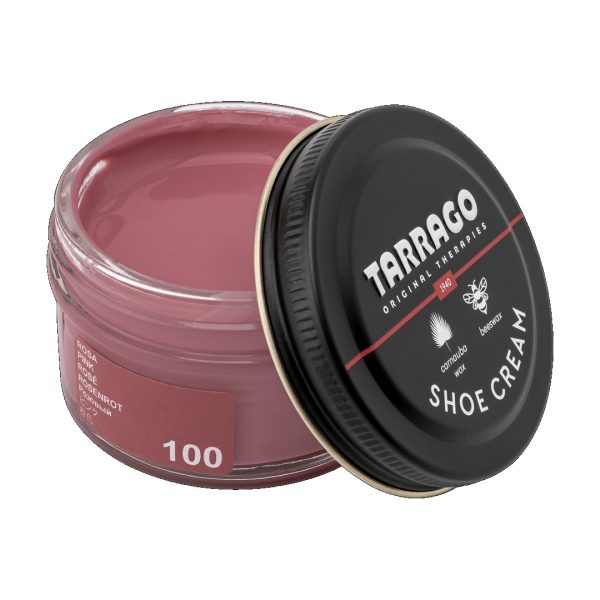 Tarrago shoe cream 50 ml (colour: pink 100) - βαφή υποδημάτων