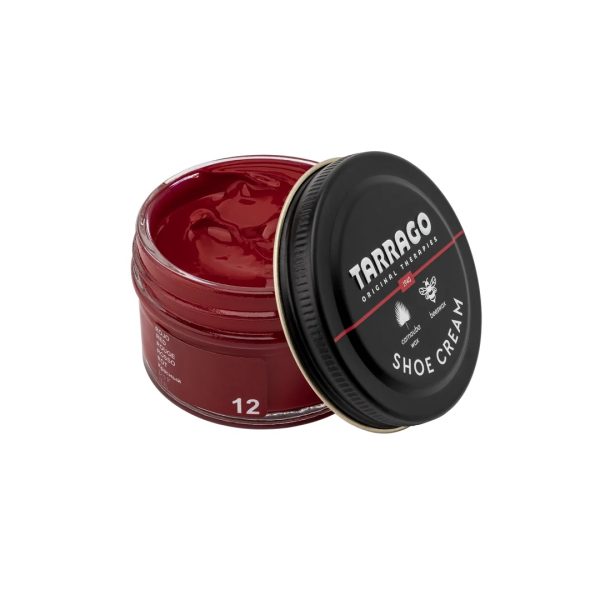 Tarrago shoe cream 50 ml (coulor: red 12) - βαφή υποδημάτων