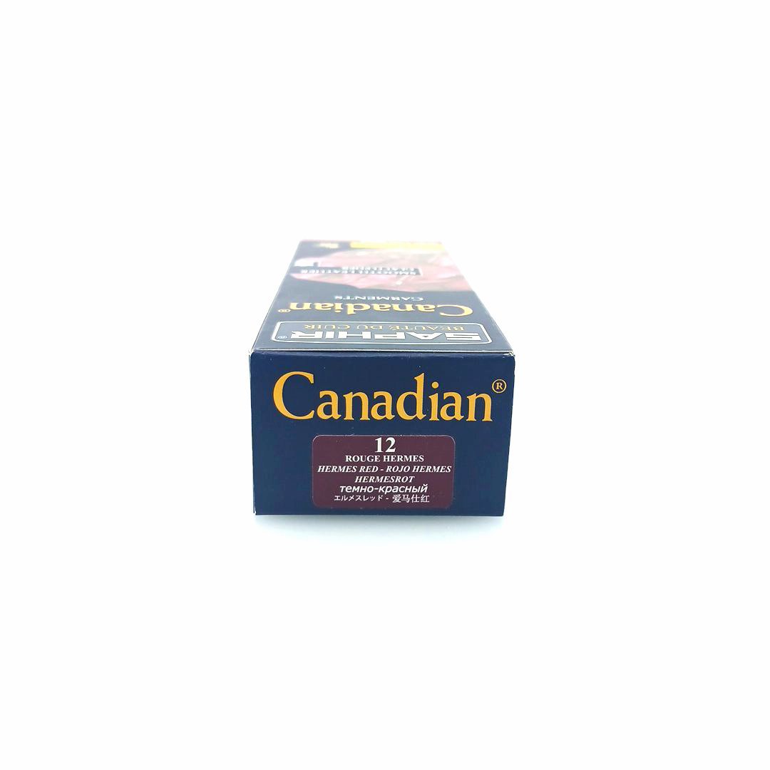 Saphir Canadian, 75ml (hermes red 12), βαφή και ανανέωση δερμάτος