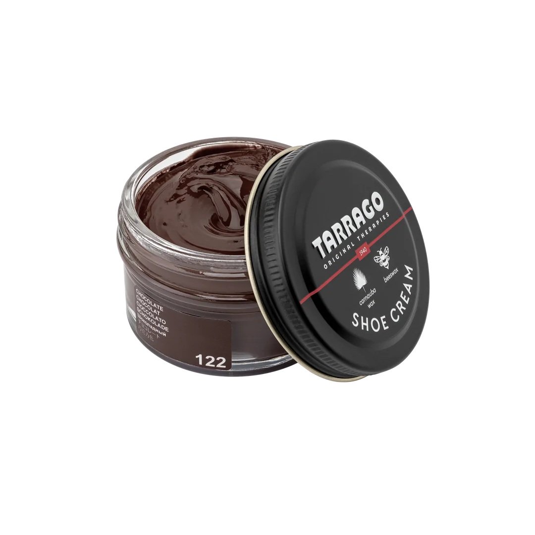 Tarrago shoe cream 50 ml (coulor: chocolate 122) - βαφή υποδημάτων