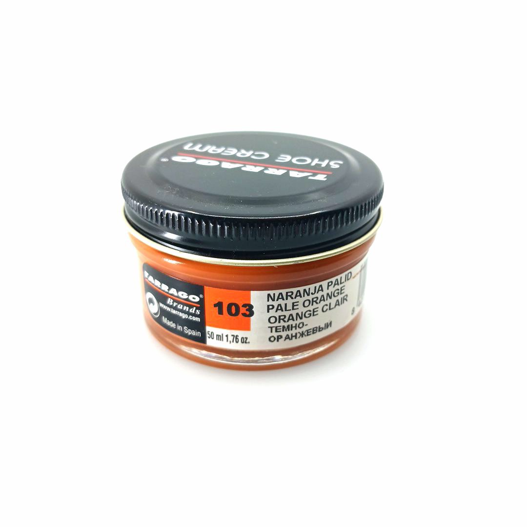 Tarrago shoe cream 50 ml (colour: pale orange 103) - βαφή υποδημάτων