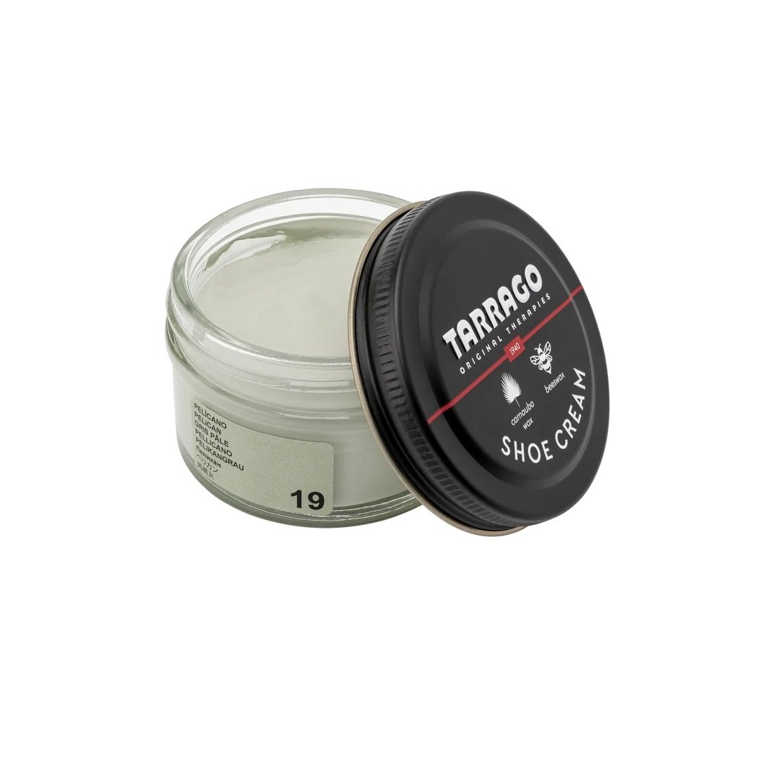 tarrago-shoe-cream-pelican-grey-19-1 Tarrago shoe cream 50 ml (coulor: pelican grey 19) - βαφή υποδημάτων