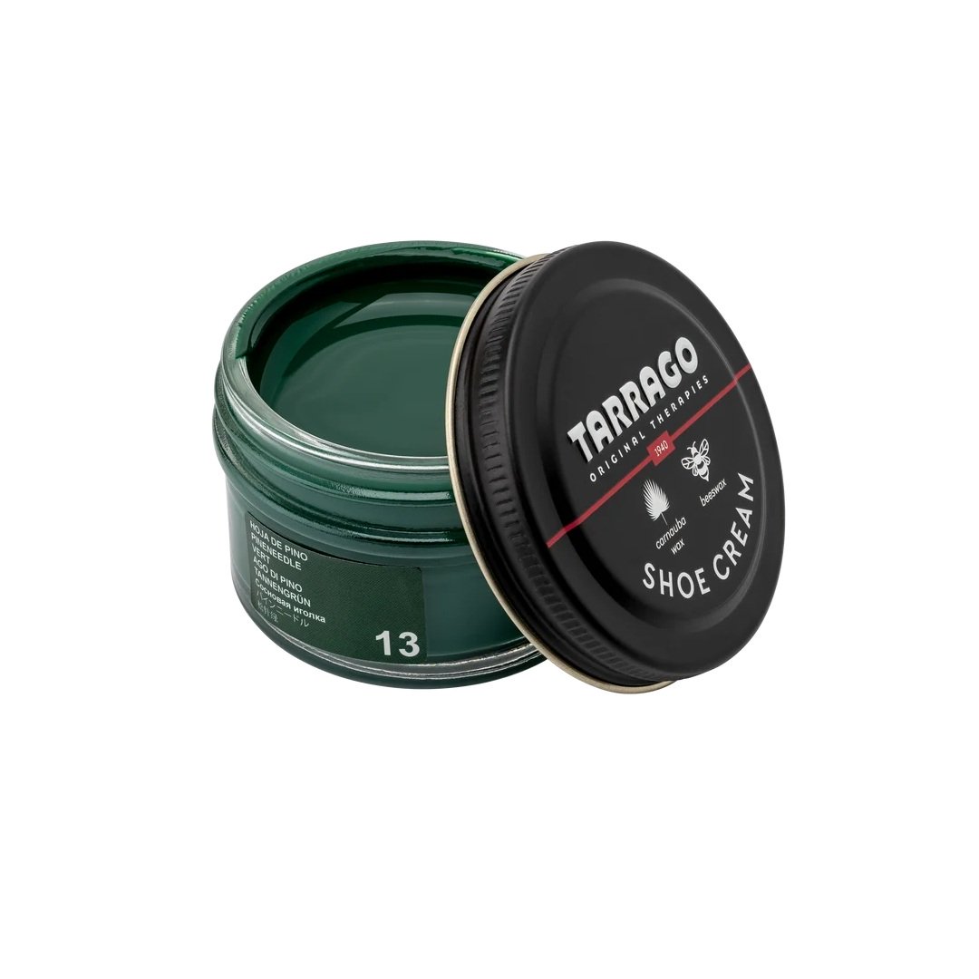 tarrago-shoe-cream-pine-needle-green-13-1 Tarrago shoe cream 50 ml (coulor: pine-needle green 13) - βαφή υποδημάτων