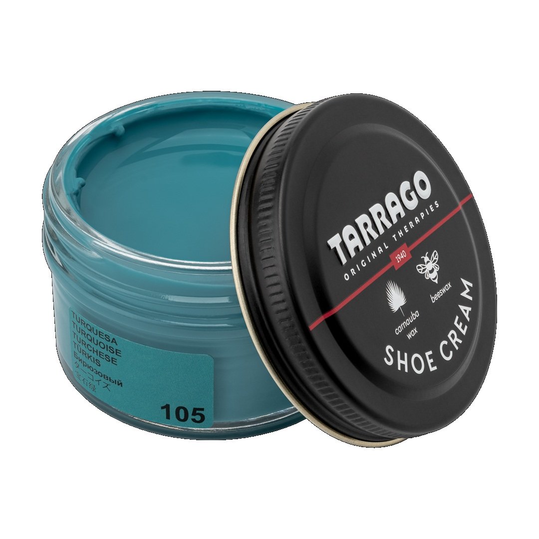 Tarrago shoe cream 50 ml (colour: turqoise 105) - βαφή υποδημάτων