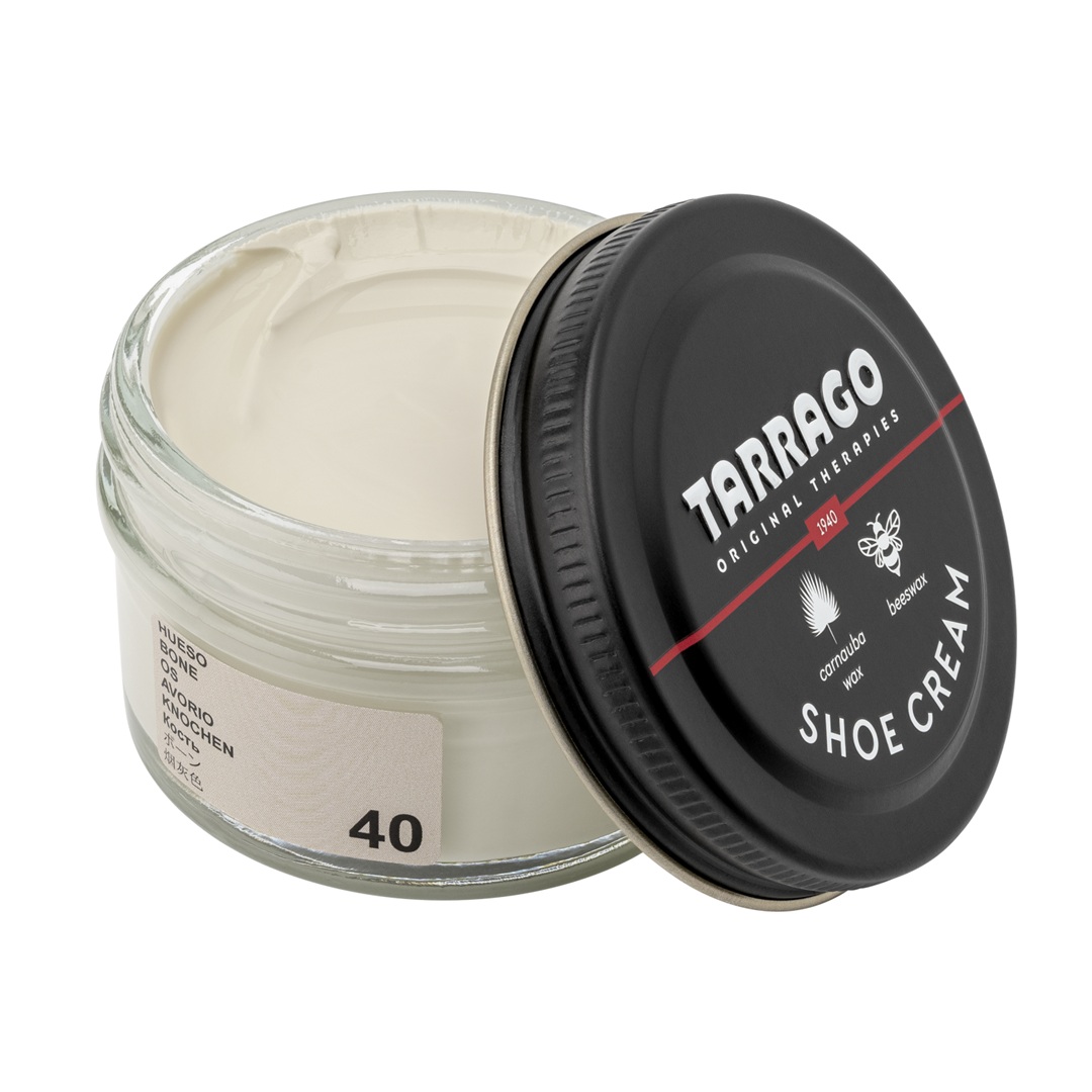 tarrago-shoe-cream-bone-40-1 Tarrago shoe cream 50 ml (coulor: bone 40) - βαφή υποδημάτων