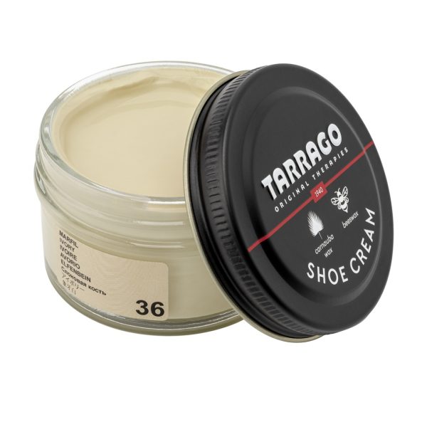 Tarrago shoe cream 50 ml (coulor: ivory 36) - βαφή υποδημάτων