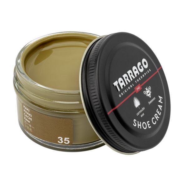 Tarrago shoe cream 50 ml (coulor: khaki 35) - βαφή υποδημάτων
