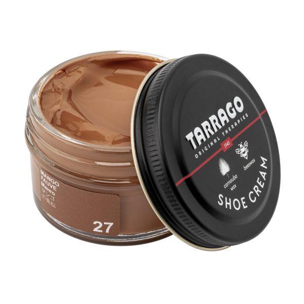 Tarrago shoe cream 50 ml (coulor: mango 27) - βαφή υποδημάτων