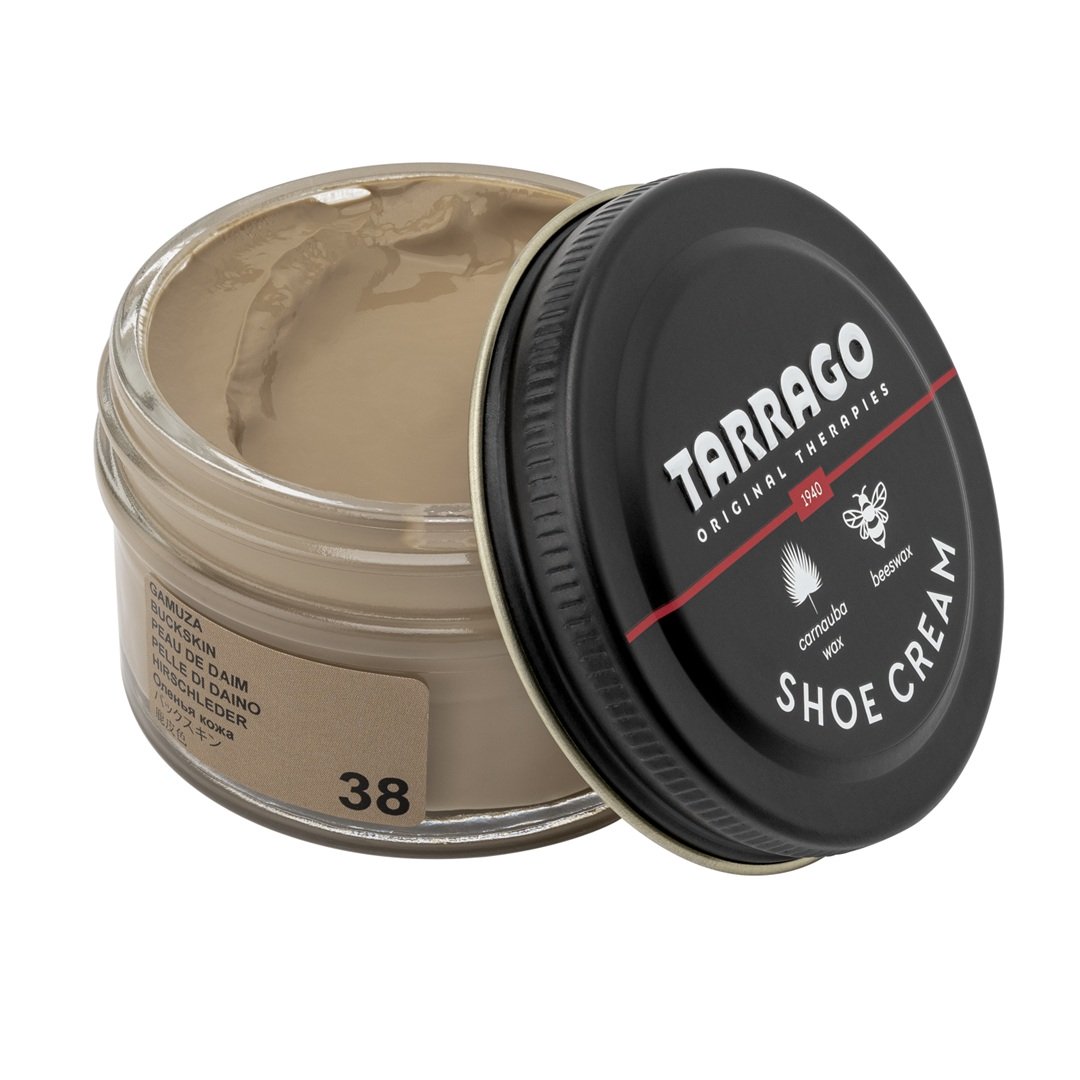 tarrago-shoe-cream-buckskin-38-1 Tarrago shoe cream 50 ml (coulor: buckskin 38) - βαφή υποδημάτων