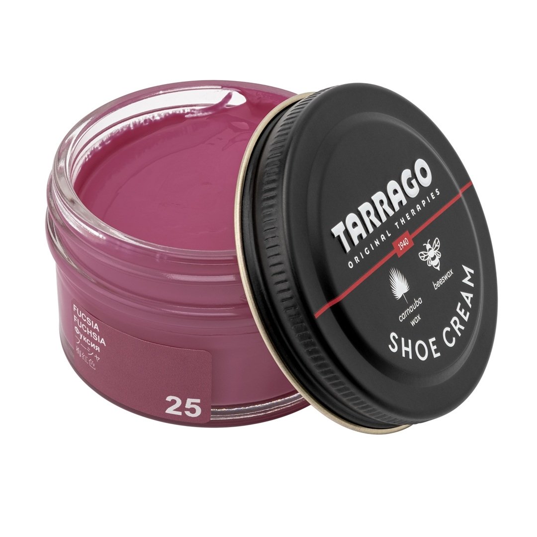 tarrago-shoe-cream-fuchsia-25-1 Tarrago shoe cream 50 ml (coulor: fuchsia 25) - βαφή υποδημάτων