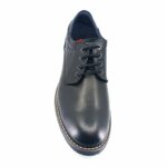 Fluchos TERRY F1340 (μαύρο δέρμα) ανδρικά derby