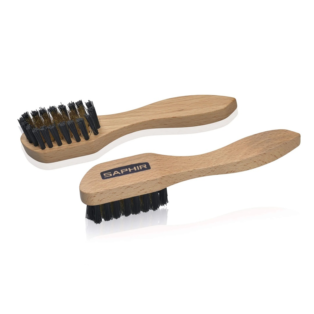 saphir-BdC-brass-brush-01 Saphir Beauté du Cuir, Brass Brush, βούρτσα καθαρισμού για δέρμα suede & nubuck