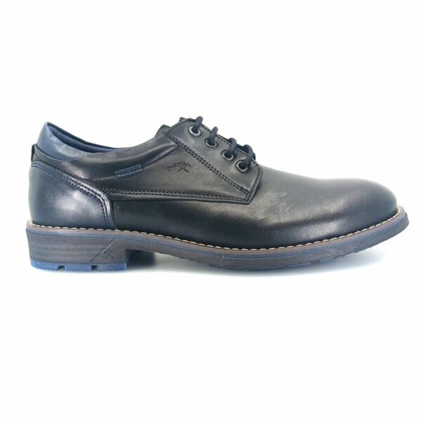 Fluchos TERRY F1340 (μαύρο δέρμα) ανδρικά derby