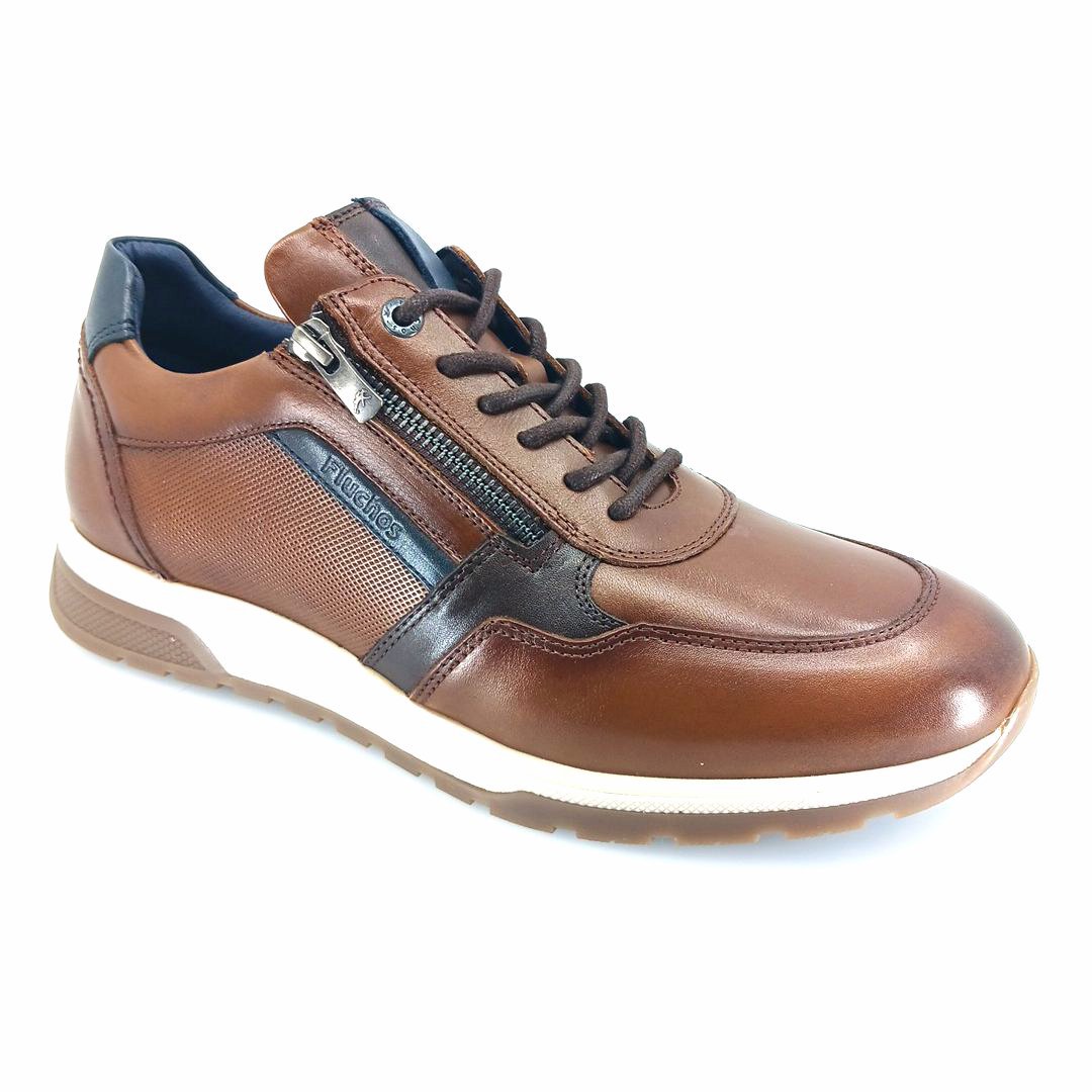 fluchos-f1600-camel-501451-1 Fluchos LOUIS F1600 (camel-ταμπα δέρμα) ανδρικά sneakers