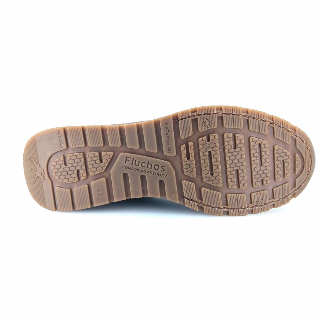Fluchos LOUIS F1600 (camel-ταμπα δέρμα) ανδρικά sneakers