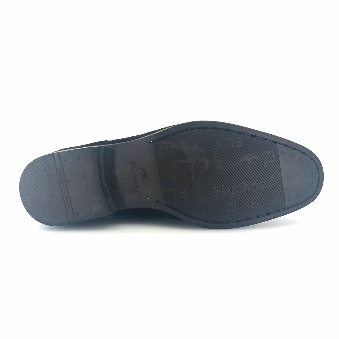 Fluchos ASGARD F1887 (μαύρο suede δέρμα) ανδρικά δετά