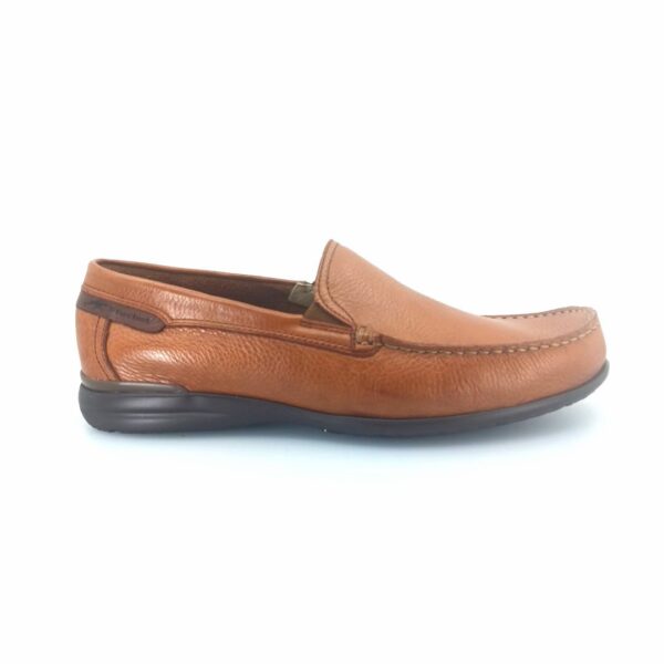 Fluchos ORION 8682 (ταμπά δέρμα) ανδρικά slip-on μοκασίνια