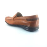 Fluchos ORION 8682 (ταμπά δέρμα) ανδρικά slip-on μοκασίνια