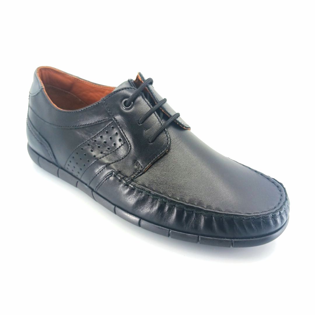 boxer-21372-black-1 Boxer 21372 (μαύρο δέρμα) ανδρικά boat shoes