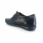 Boxer 21372 (μαύρο δέρμα) ανδρικά boat shoes