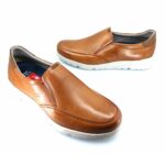 Fluchos DARYL F1458, 504778 (ταμπά δέρμα) ανδρικά slip-on