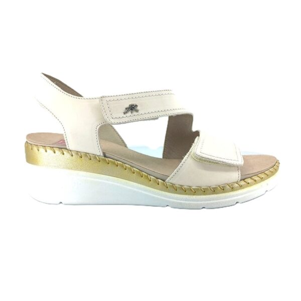 Fluchos 505284 Habana Raw (μπεζ δέρμα) γυναικεία πέδιλα