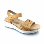 Fluchos Yagon F2425 Alpha Camel 506472 (ταμπά δέρμα) γυναικεία πέδιλα