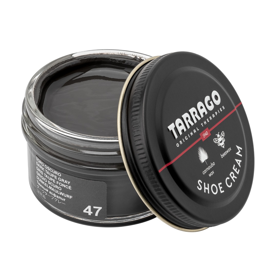 tarrago-shoe-cream-dark-taupe-gray-47 Tarrago shoe cream 50 ml (coulor: dark taupe gray 47) - βαφή υποδημάτων